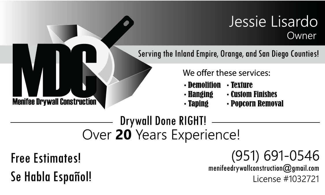 Miguel Ayala business card project 1